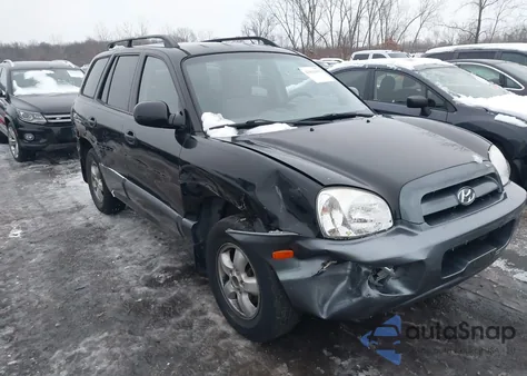 2005 Hyundai Santa Fe Gls from USA, damaged, VIN KM8SC73D35U908820